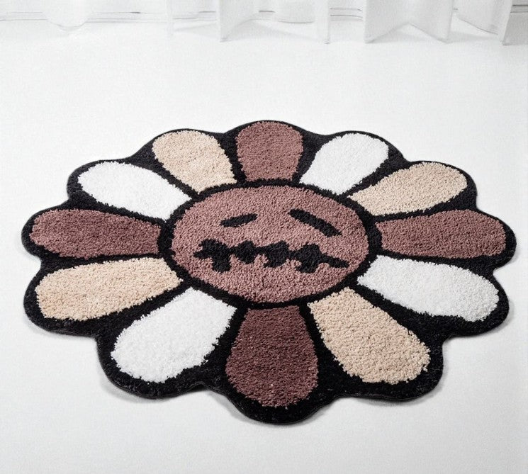 Hypebeast Sunflower Rug Brown