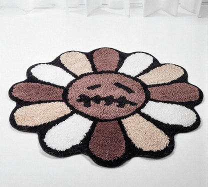 Hypebeast Sunflower Rug Brown