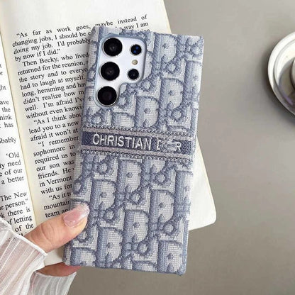 Chic Pattern Canvas Samsung Case ✨