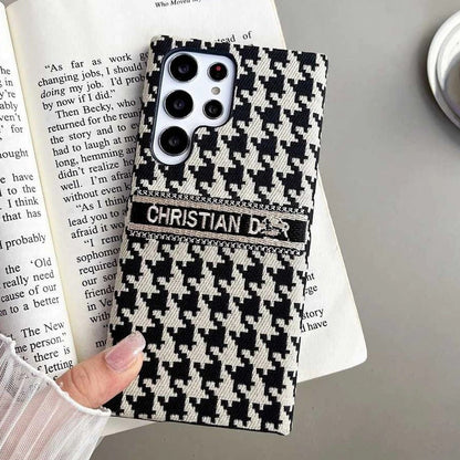Chic Pattern Canvas Samsung Case ✨