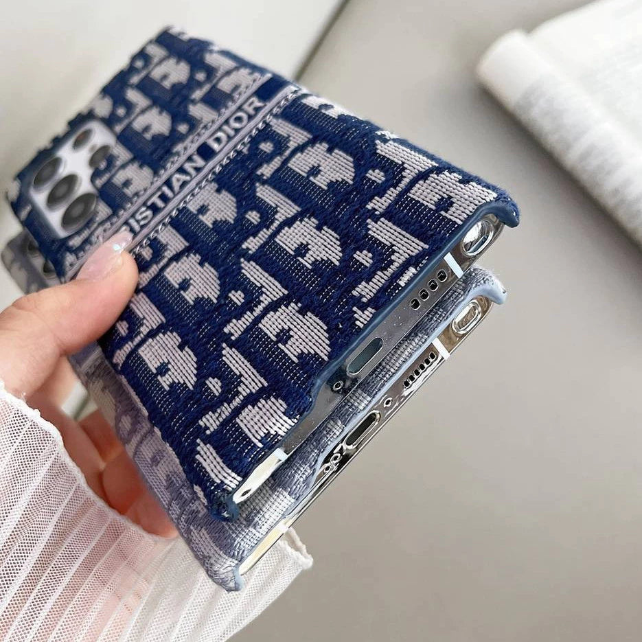 Chic Pattern Canvas Samsung Case ✨