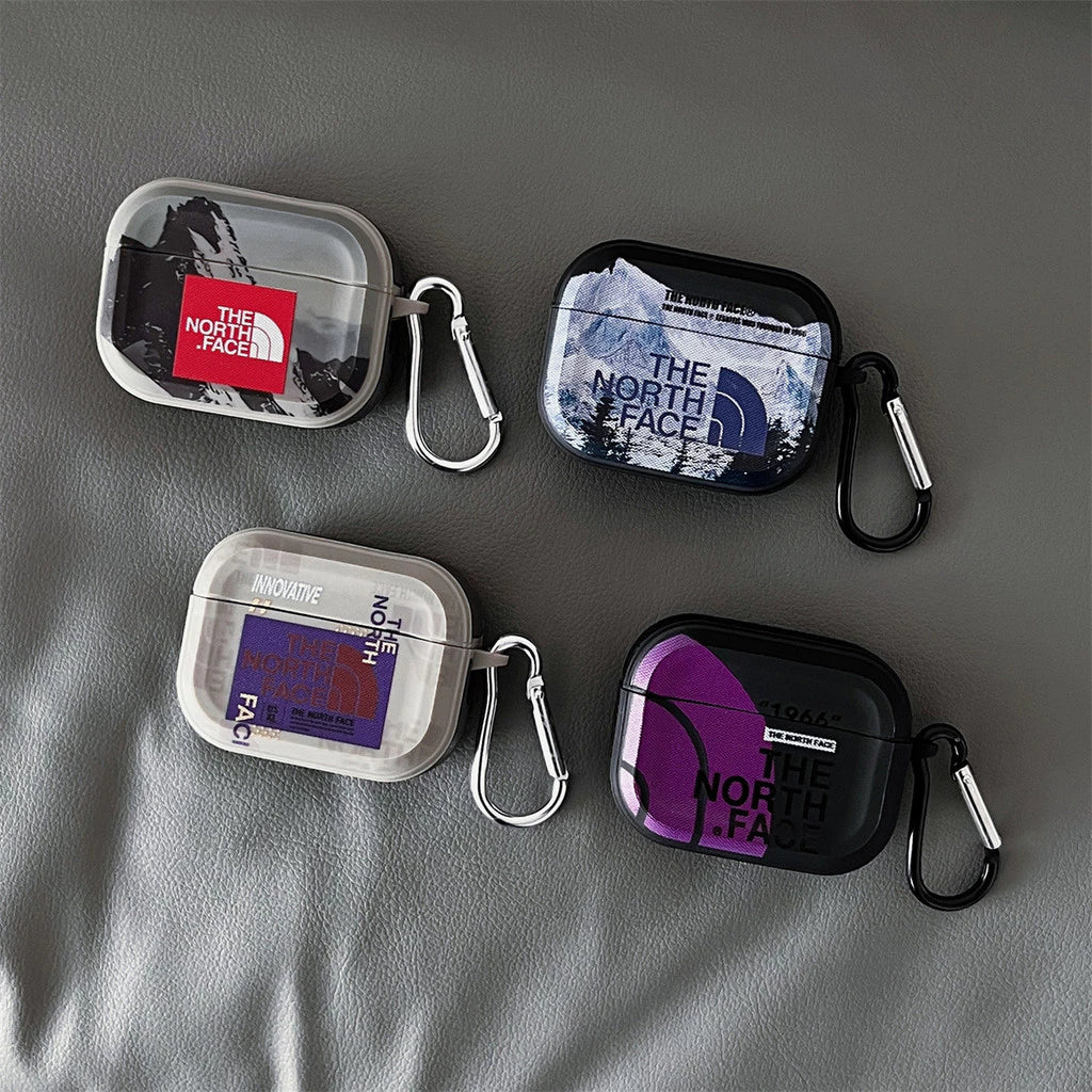 TNF AirPod Case – Streetwear Carabiner Clip