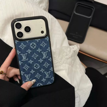 Denim Luxury Designer MagSafe iPhone Case