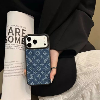 Denim Luxury Designer MagSafe iPhone Case