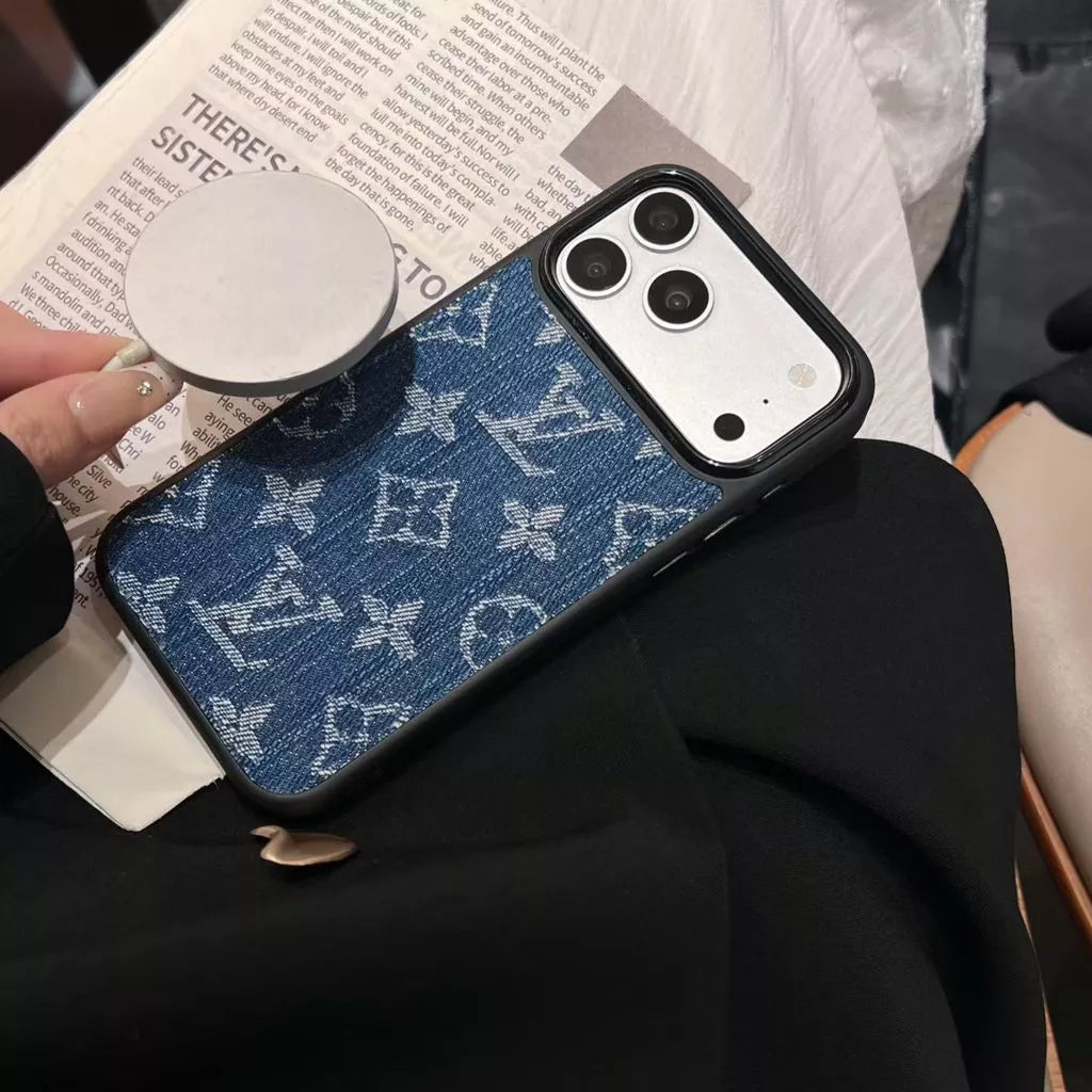 Denim Luxury Designer MagSafe iPhone Case