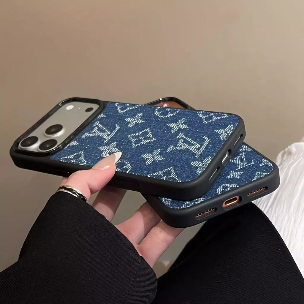 Denim Luxury Designer MagSafe iPhone Case