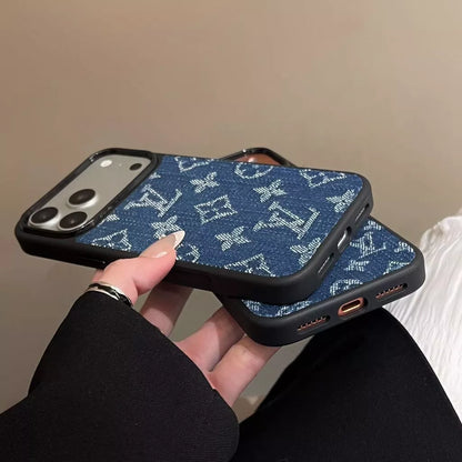 Denim Luxury Designer MagSafe iPhone Case