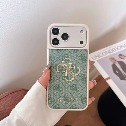 Luxe Logo Monogram iPhone Case - 6 Colors