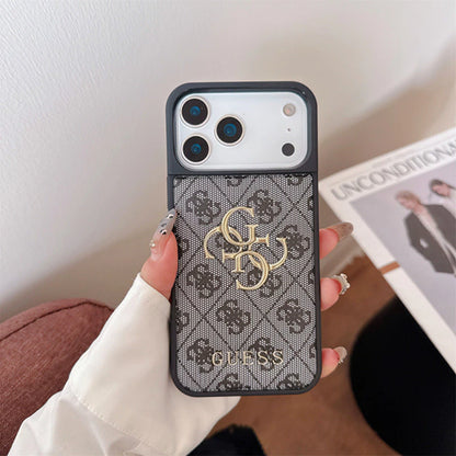 Luxe Logo Monogram iPhone Case - 6 Colors