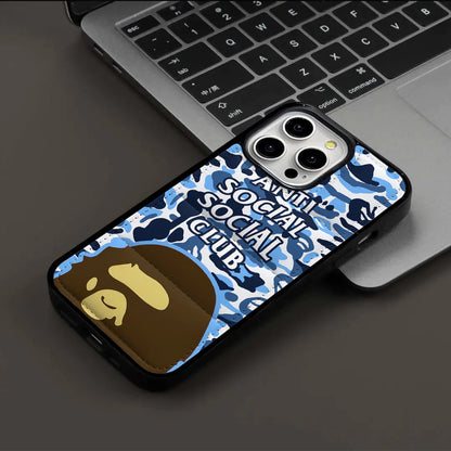 Camo x Ape Design Collab  Puffer iPhone case