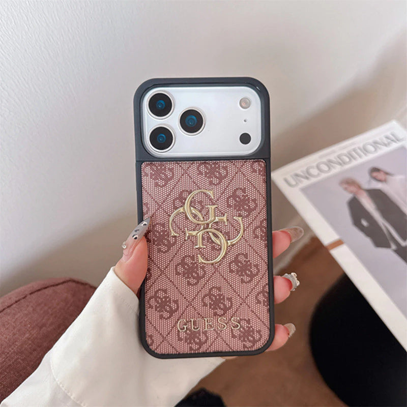 Luxe Logo Monogram iPhone Case - 6 Colors