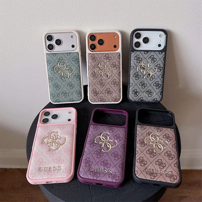 Luxe Logo Monogram iPhone Case - 6 Colors
