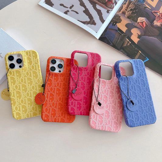 Luxe Soft Touch iPhone Case Patterned