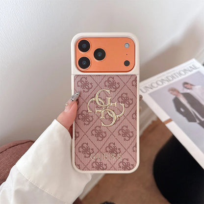 Luxe Logo Monogram iPhone Case - 6 Colors