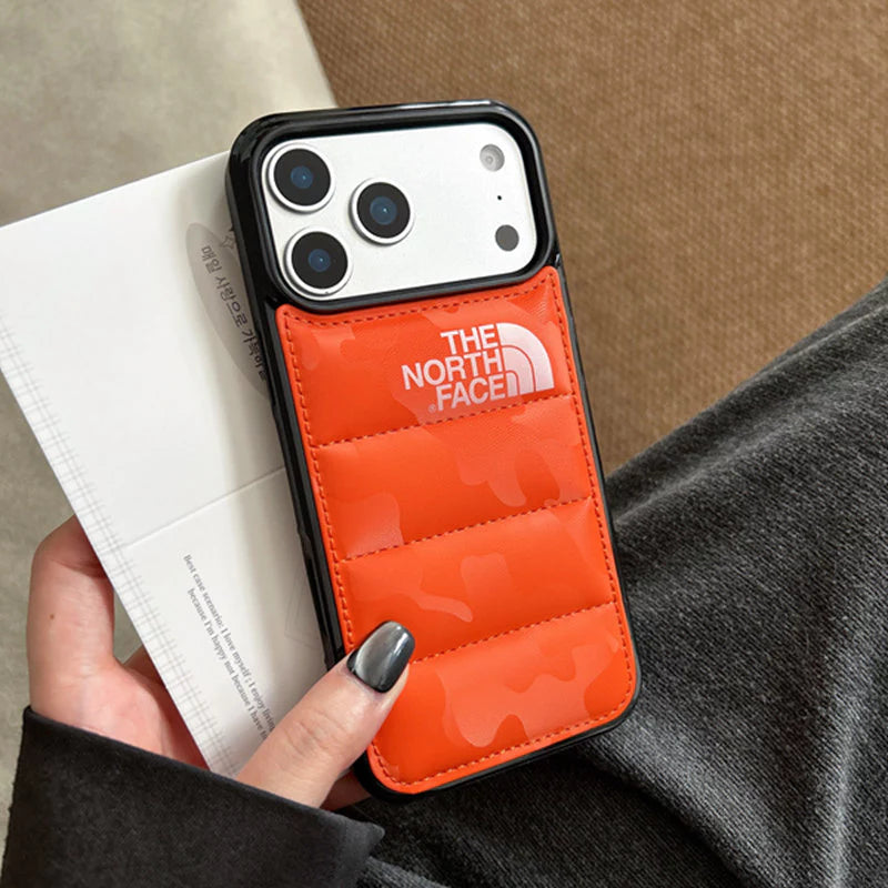 Light Camo iPhone Puffer Case
