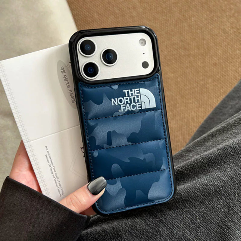 Light Camo iPhone Puffer Case