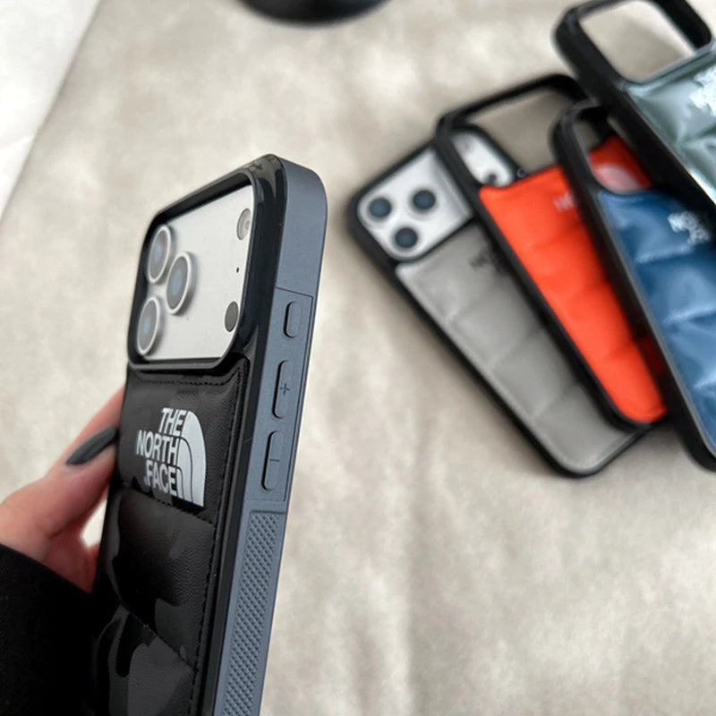 Light Camo iPhone Puffer Case