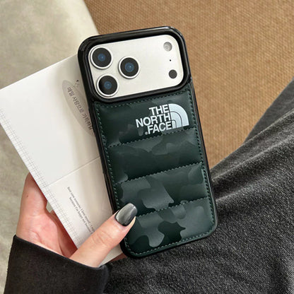 Light Camo iPhone Puffer Case