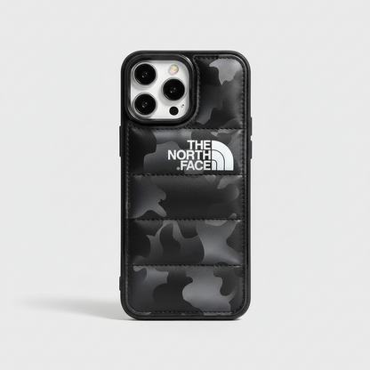 Light Camo iPhone Puffer Case