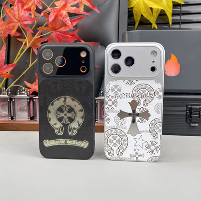 Chrome Cross iPhone Case – MagSafe Compatible