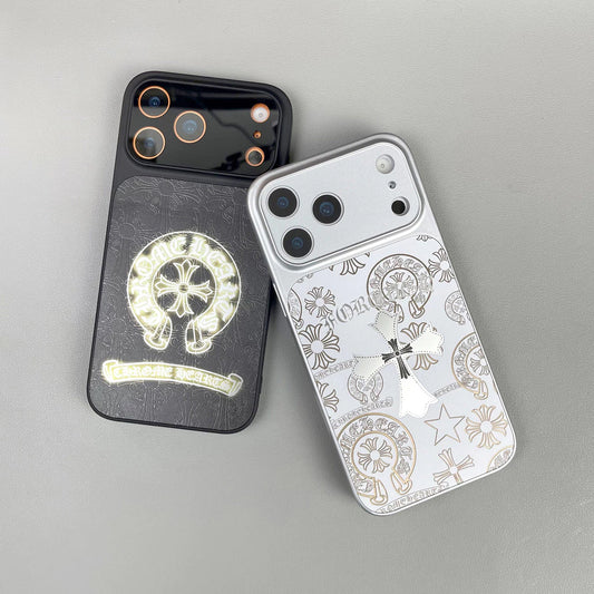 Chrome Cross iPhone Case – MagSafe Compatible