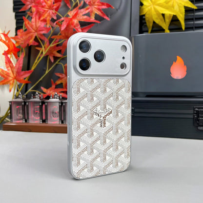 Luxe Monogram Design MagSafe Case