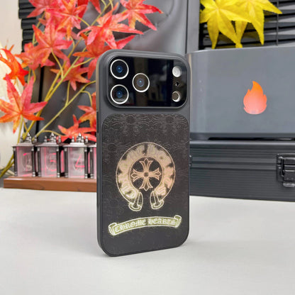 Chrome Cross iPhone Case – MagSafe Compatible