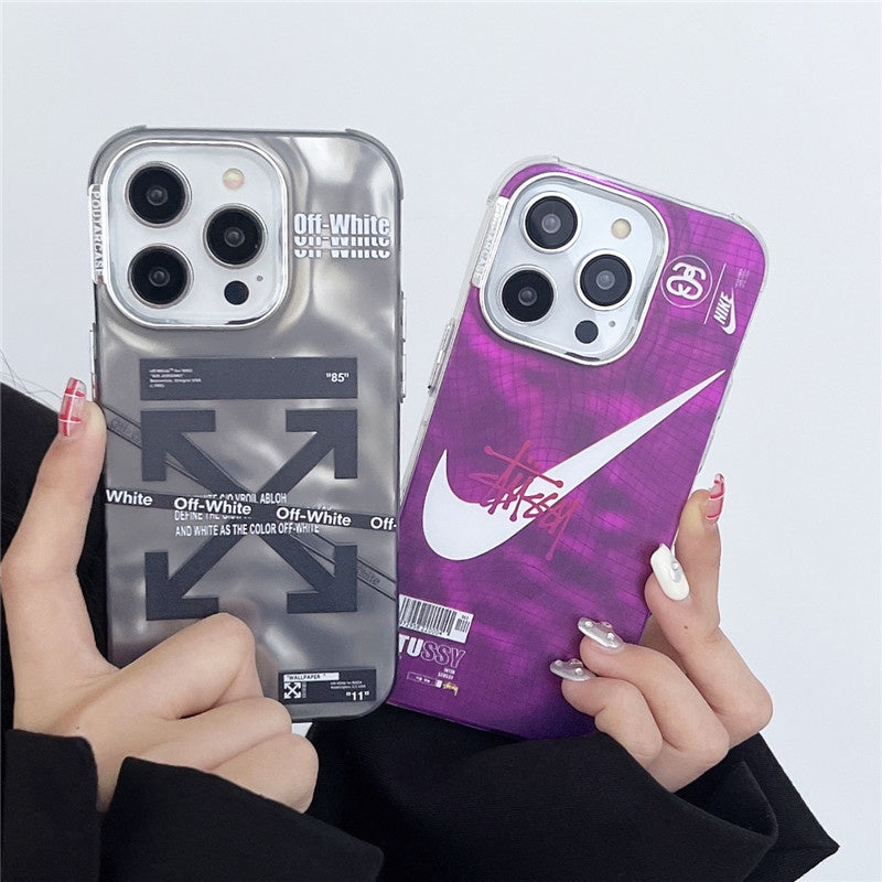 Collab OW Skate Streetwear iPhone case - Two designs