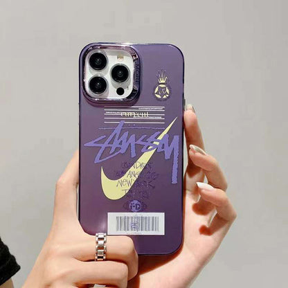 Skate and surf brand iPhone case - Green or Purple