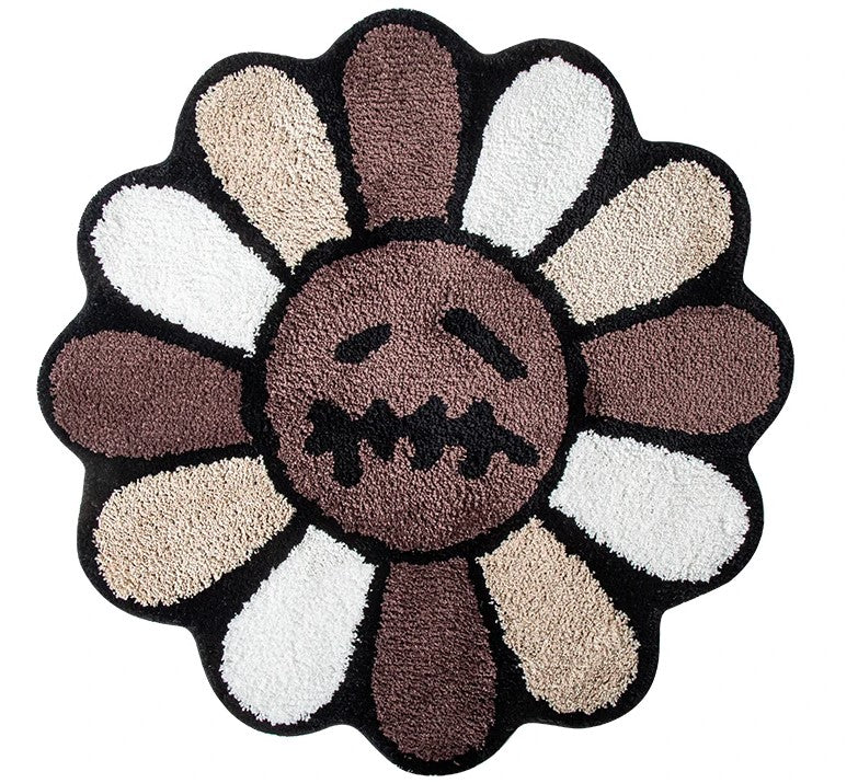 Hypebeast Sunflower Rug Brown