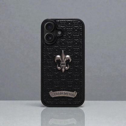 Fleur Emblem Street Embossed Case