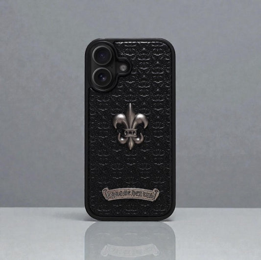 Fleur Emblem Street Embossed Case