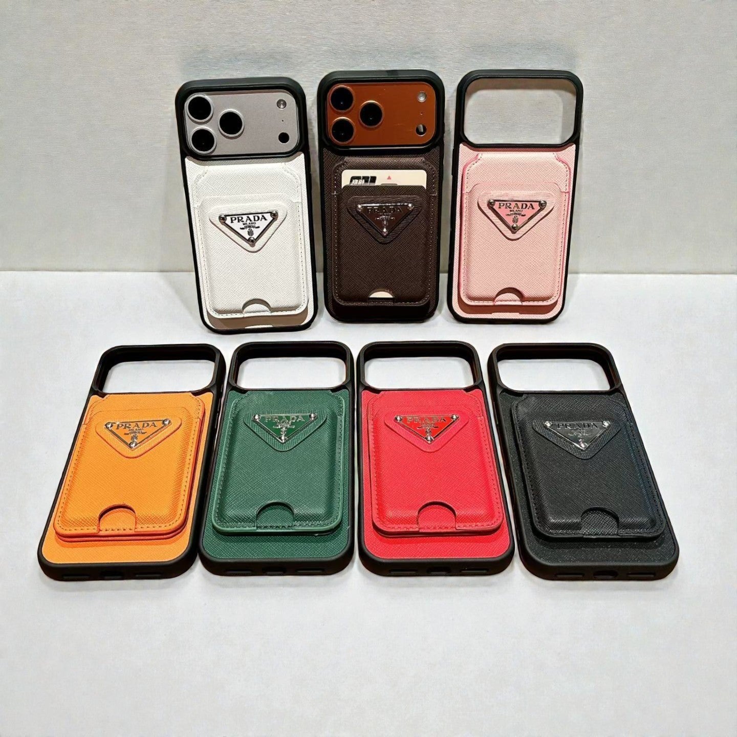 Saffiano Wallet Case — iPhone 13–17