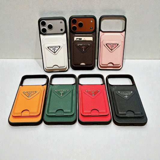 Saffiano Wallet Case — iPhone 13–17